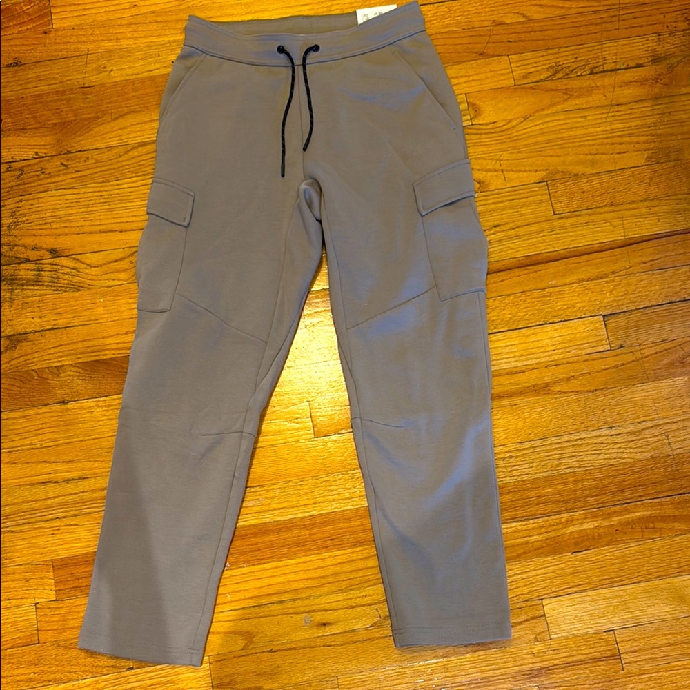 H&M Cargo Jogger Pants, size M, Khaki, NWT